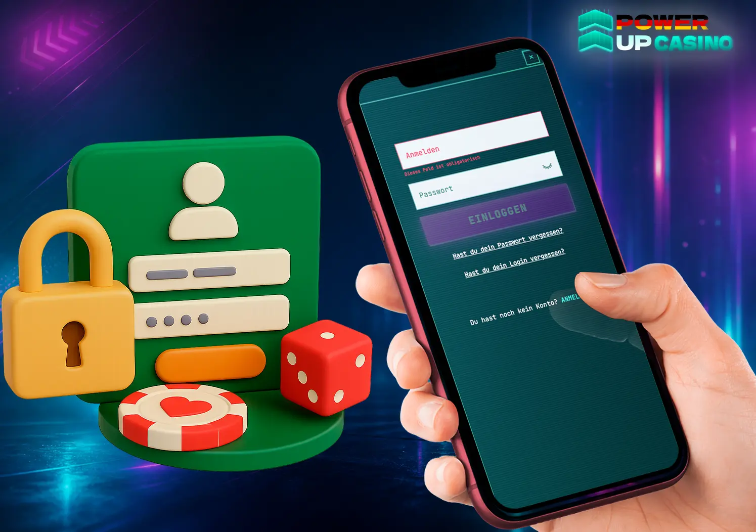 Sicherer und geschützter Login im Online-Casino auf Ihrem Smartphone