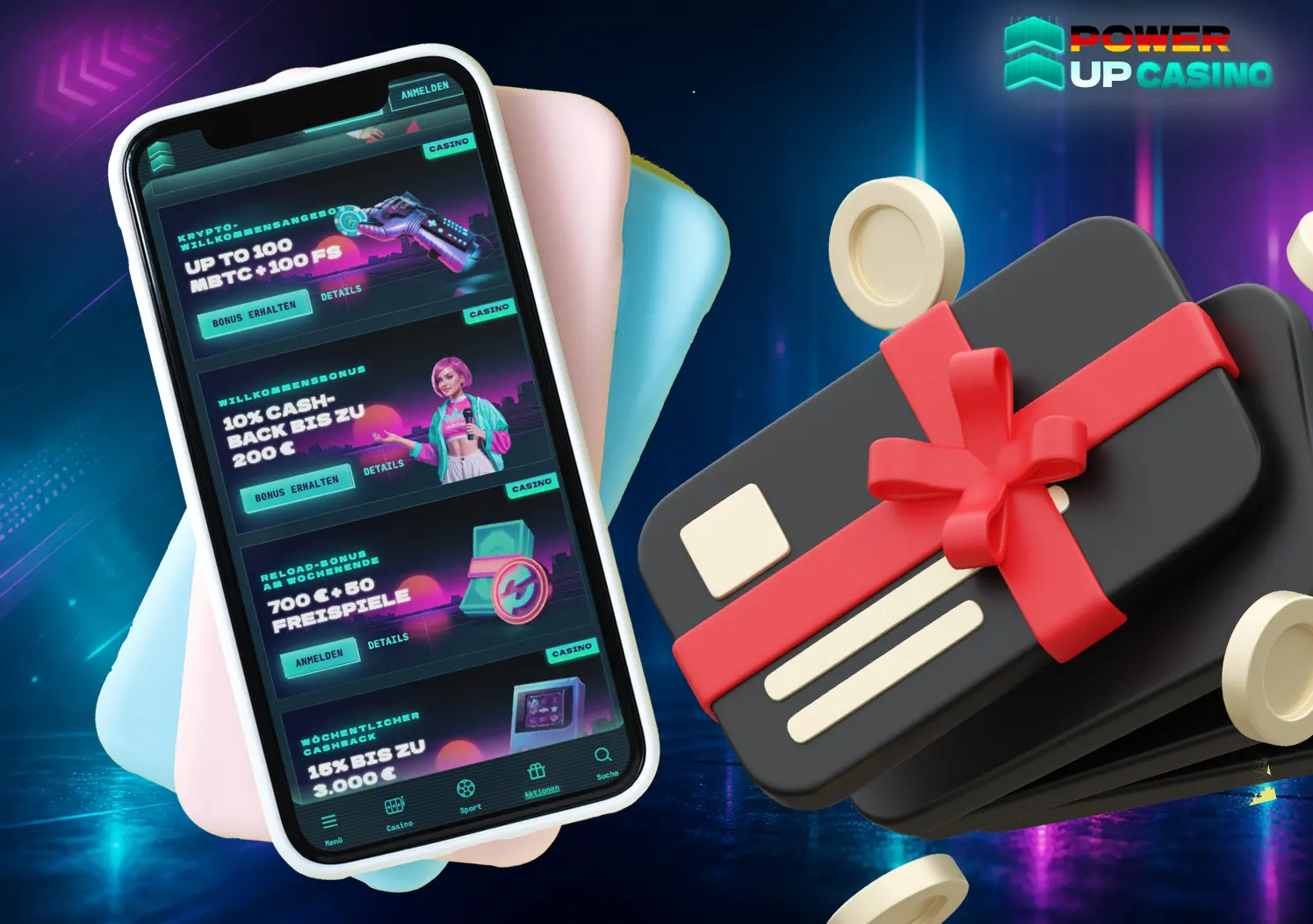 Freispiele und Casino-Boni in Form von Geschenken und Münzen